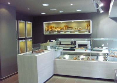 Mobilier sur-mesure pour une boulangerie