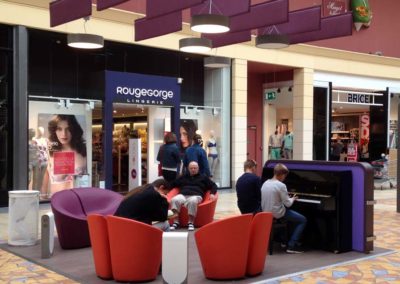 Mobilier centre commercial