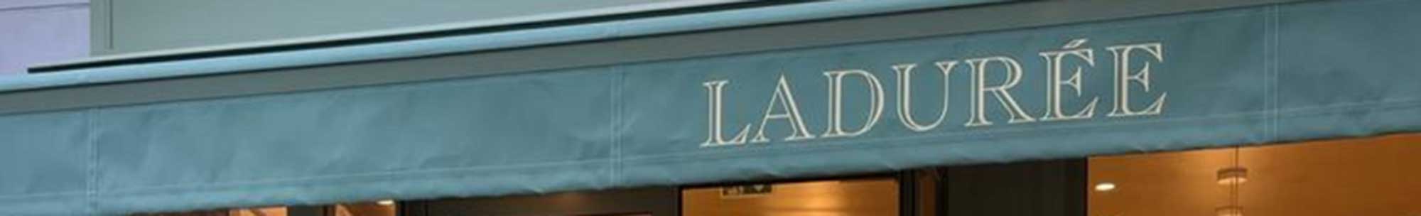 bandeau-laduree agencement boutique ladurée